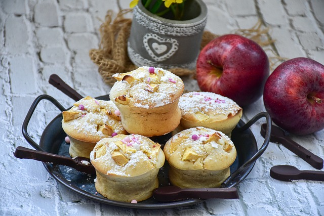 Almás muffin