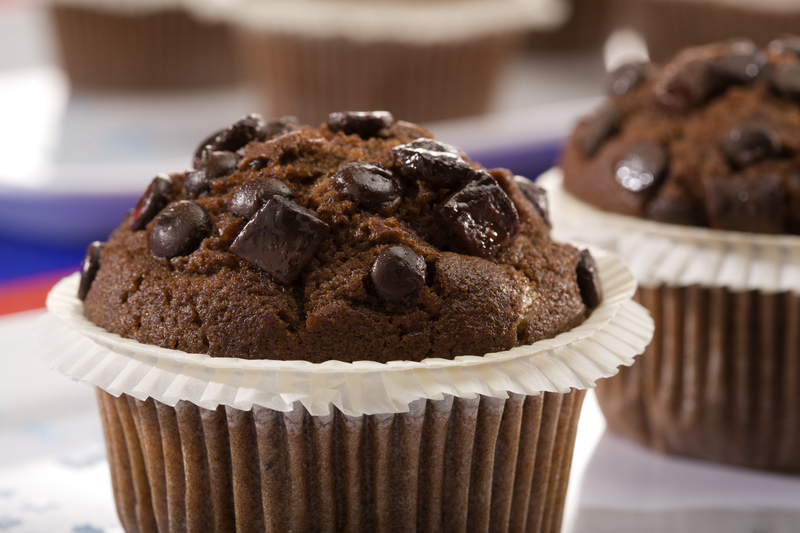 Csokidarabos muffin