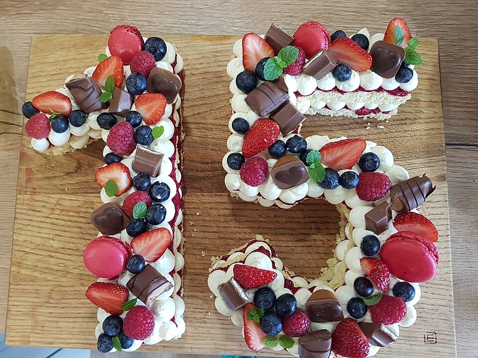 Szám torta